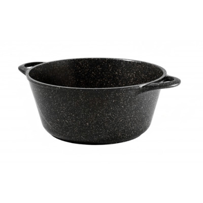 Кастрюля алюминиевая  4 л Универсальная Гранит Горница