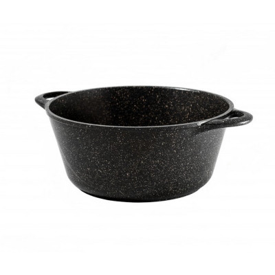 Кастрюля алюминиевая  7 л Универсальная Гранит Горница