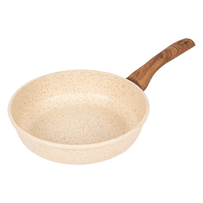 Сковорода алюминиевая 24 см без крышки пластик ручка Гармония Оникс Горница Сковорода алюминиевая 24 см без крышки пластик ручка Гармония Оникс Горница