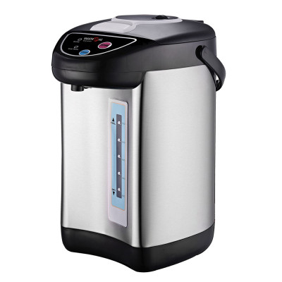 Термопот 5,5 л 750 Вт нерж сталь колба 3 режима стальной-черный Maxtronic