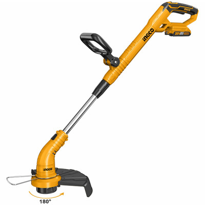 Триммер аккумуляторный 20.0 В, без АКБ и З/У, INGCO CGTLI20018