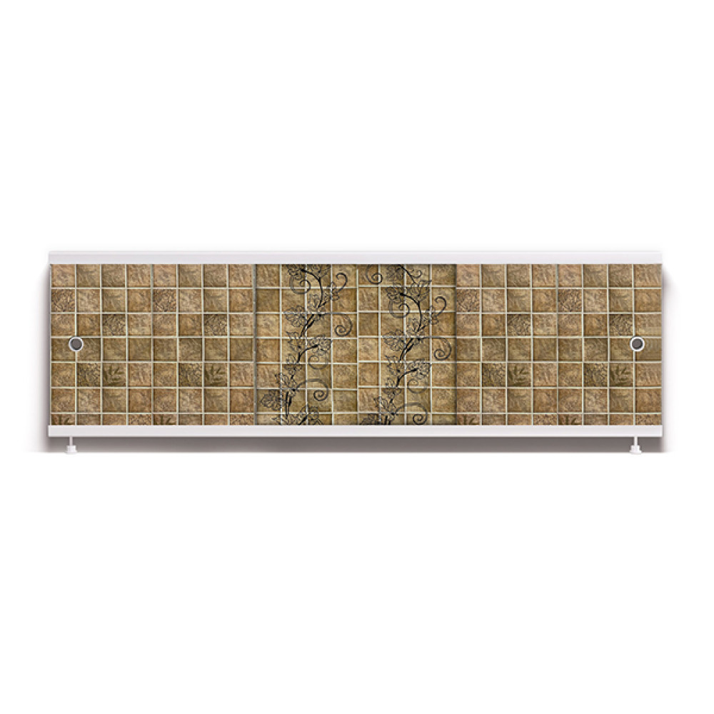 Экран для ванны 1,5м Оптима Decor лидия 1480х496х29