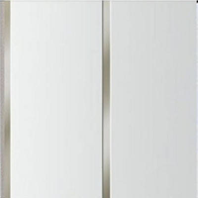 Панель ПВХ 2-х секционная хром 3000*240*7,5мм Панель ПВХ 2-х секционная хром 3000*240*7,5мм