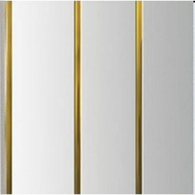 Панель ПВХ 3-х секционная золото 3000*240*7,5мм Панель ПВХ 3-х секционная золото 3000*240*7,5мм