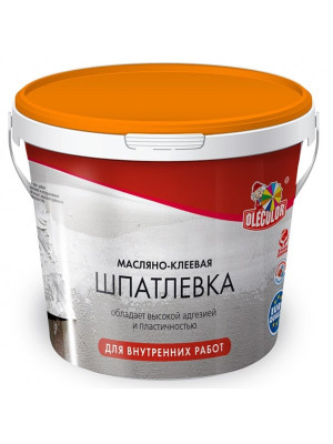 Шпатлевка для стен и потолков Olecolor масляно-клеевая 3,5кг
