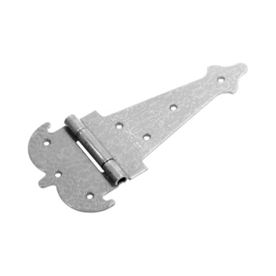 Петля стрела фигурная ПС-200 мод.2 кованая серия СУЗДАЛЬ черненое серебро (10) D