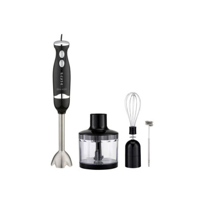Блендерный набор 600 Вт погружн   нерж сталь 2 скорости черно-прозрачныйEN-135 Energy