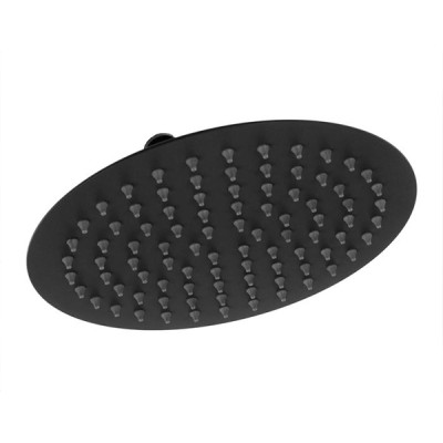 Лейка для душа ТРОПИК Accoona A355F круг d-20см черный Лейка для душа ТРОПИК Accoona A355F круг d-20см черный