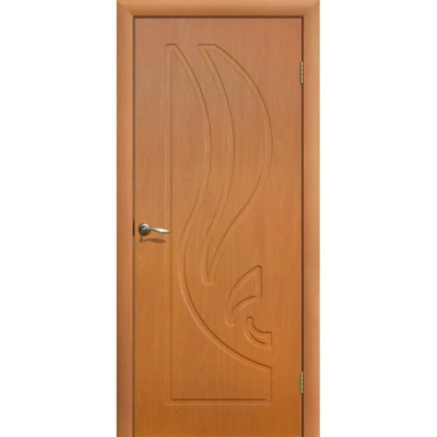 Полотно дверное глухое Лилия ПВХ 700 миланский орех