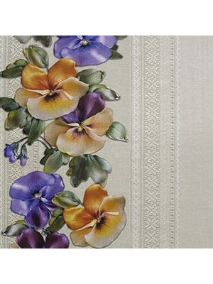 Экран для ванны 1,5м Оптима Decor анютины глазки 1480х496х29