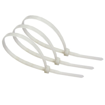 Хомуты нейлоновые 80*2,5мм белые TDM Хомуты нейлоновые 80*2,5мм белые TDM