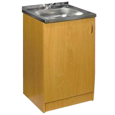 Тумба под нерж. мойку 50*50 вишня, одна дверь (левая/правая) Домино (без мойки) Тумба под нерж. мойку 50*50 вишня, одна дверь (левая/правая) Домино (без мойки)