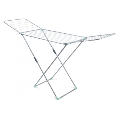 Сушилка металлическая напольная для белья 18 м 1810*535*1080 мм серебряный Nika