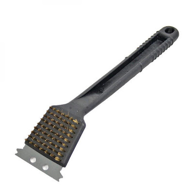 Щетка-скребок для барбекю 2в1 28см Щетка-скребок для барбекю 2в1 28см