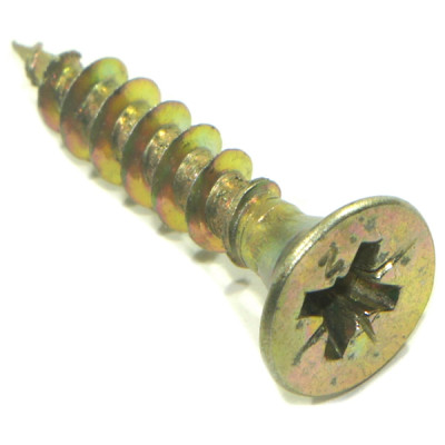 Саморез универсальный 5*25 желтопассивированный (ШУЖ) коробка (500) Ф