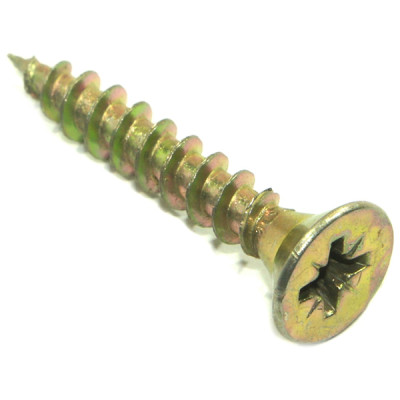 Саморез универсальный 5*30 желтопассивированный (ШУЖ) коробка (500) Ф