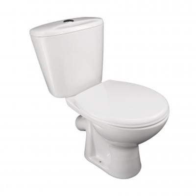 Унитаз Компакт Универсал NEW 45 кнопка, нижняя подводка + сиденье, Псков ЛЗСФ