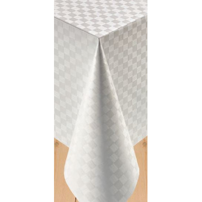 Клеенка ПВХ нетканая основа 1,4*20 м белый рис 553A Dekorama Star