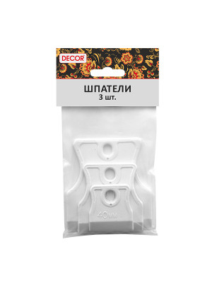 Набор шпателей резиновых 