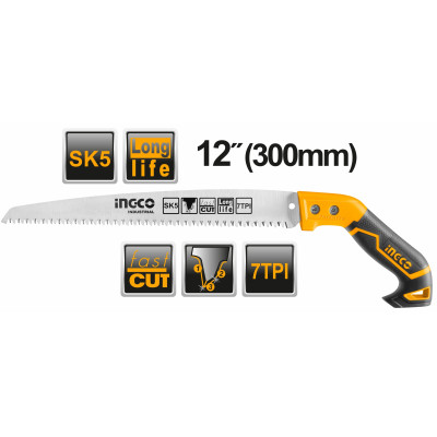 Ножовка садовая 300мм INGCO HPS3008 Ножовка садовая 300мм INGCO HPS3008