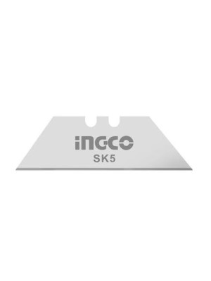 Лезвия для ножей трапеция 19*61 мм INGCO HUKB61001 Лезвия для ножей трапеция 19*61 мм INGCO HUKB61001