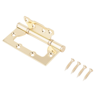 Петля универсальная без врезки 2BB 100х75х2,5 ВР (латунь) (100/20) СТАНДАРТ