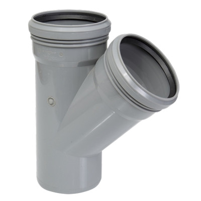 Тройник канализационный РР Д- 50 * 45гр. Jakko