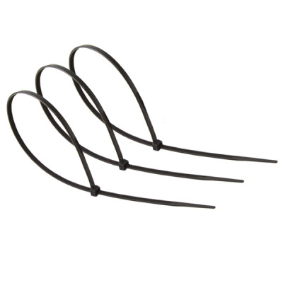 Хомуты нейлоновые 180*4,8мм черные TDM