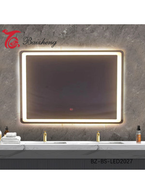 Зеркало 50*70 см с LED-подсветкой прямоугольное BZ-BS-LED2027 Зеркало 50*70 см с LED-подсветкой прямоугольное BZ-BS-LED2027