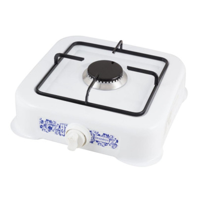 Плита газовая одноконфорочная 3,2 кВт белая EN-209A Energy