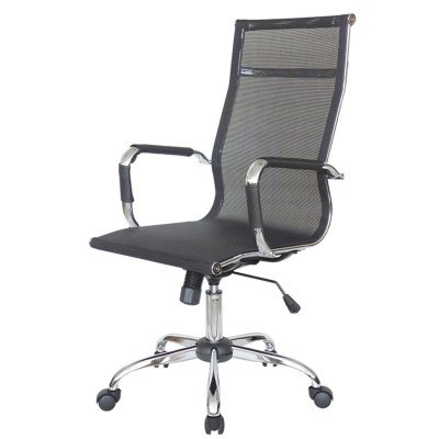 Кресло офисное 65*43,5*119 см до 150 кг полиэстер черный Baizheng (1/