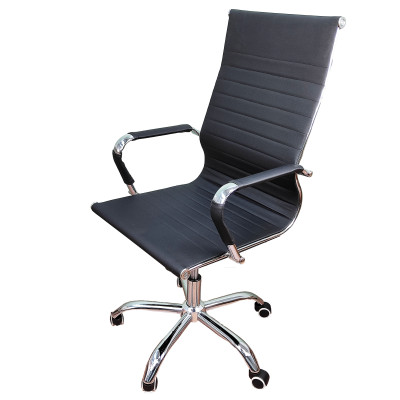 Кресло офисное 65*43.5*119 см до 150 кг искусственная кожа черный Bai
