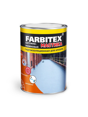 Мастика битумно-резиновая  8 кг(1) FARBITEX
