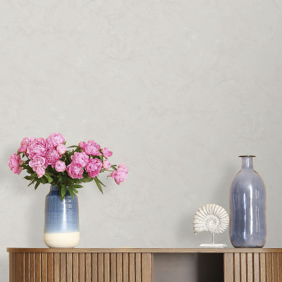 Обои виниловые на флизелиновой основе горячего тиснения Victoria Stenova Prestige, Бежевый, Фон, 1,06×10 м, 589111