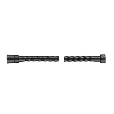 Шланг для душа 150 имп/имп (EPDM, гайка, конус, втулка - латунь) Ledeme L41B Черный