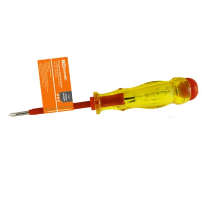 Отвертка-пробник (индикатор) с комбинированным жалом 160мм,100-500В Отвертка-пробник (индикатор) с комбинированным жалом 160мм,100-500В