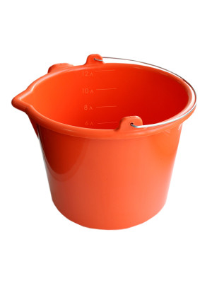 Ведро малярное строительное 12л ударопрочное, Серия Profi, DECOR