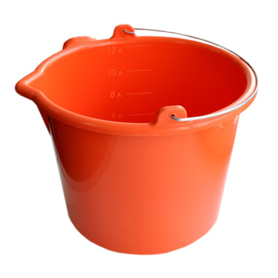 Ведро малярное строительное 12л ударопрочное, Серия Profi, DECOR