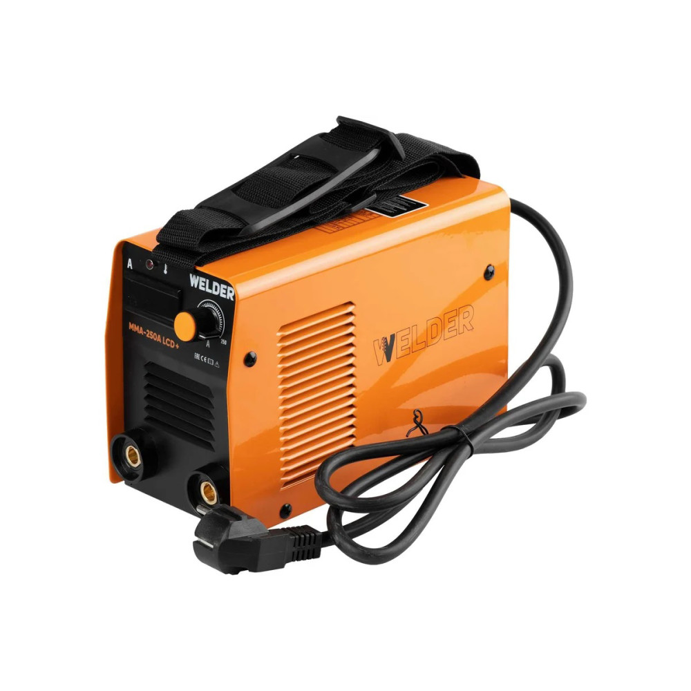Сварочный аппарат инверторный Welder MMA-250 LCD, напряжение 220В, сварочный ток 20-250А