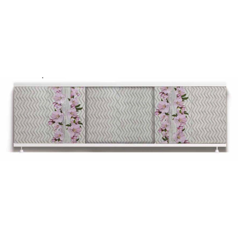 Экран для ванны 1,7м Оптима Decor импрессион 1680х496х29
