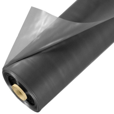 Плёнка п/э черная 100мкм 1,5м*50м рукав, 2 сорт