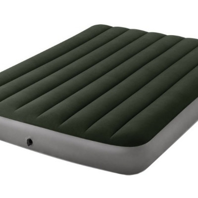 Матрас надувной 191*137*25 см встроенный ножной насос Intex Матрас надувной 191*137*25 см встроенный ножной насос Intex