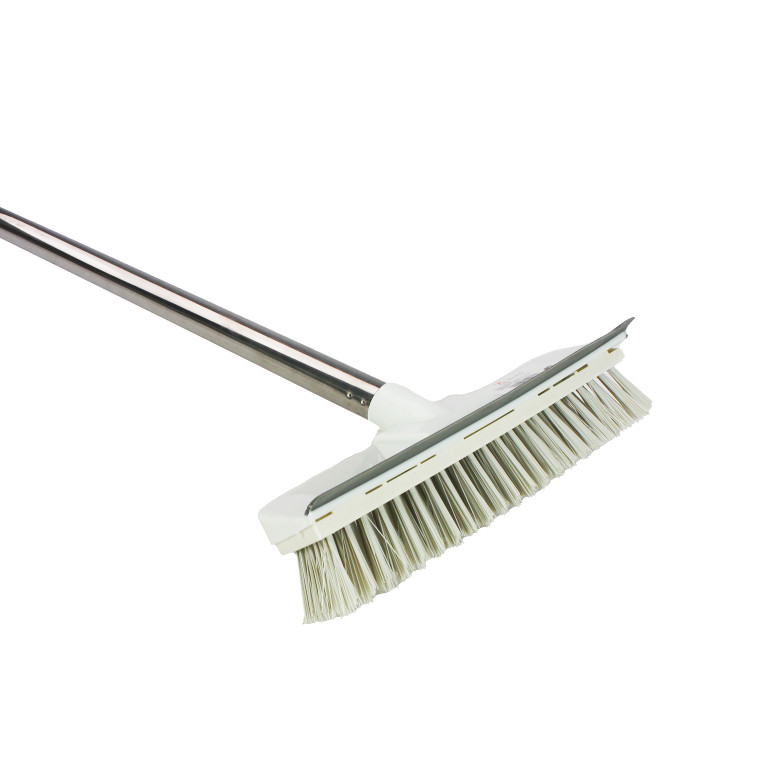 Фото Веник пластиковый 23*136,5 см черенок металл микс BZ-1081 Baizheng