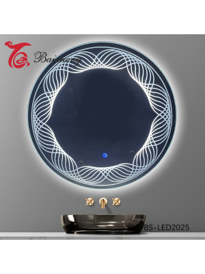 Зеркало 70*70 см с LED-подсветкой круглое BZ-BS-LED20251 Зеркало 70*70 см с LED-подсветкой круглое BZ-BS-LED20251