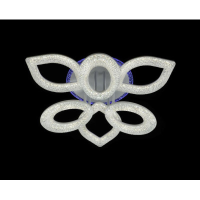 Люстра светодиодная 6 плафонов 58*16 см 108Вт 4050 LM 20м2 3 цвета прил пульт белый Baizheng Люстра светодиодная 6 плафонов 58*16 см 108Вт 4050 LM 20м2 3 цвета прил пульт белый Baizheng