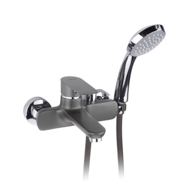 Смеситель DIKALAN для ванны однорыч., дивертор кнопка в корпусе, СЕРЫЙ (12) D31375-2 Смеситель DIKALAN для ванны однорыч., дивертор кнопка в корпусе, СЕРЫЙ (12) D31375-2