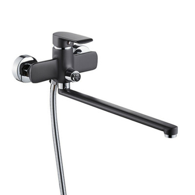 Смеситель DIKALAN для ванны однорыч., длинный излив, дивертор кнопка в корпусе, СЕРЫЙ (12) D22372-2 Смеситель DIKALAN для ванны однорыч., длинный излив, дивертор кнопка в корпусе, СЕРЫЙ (12) D22372-2