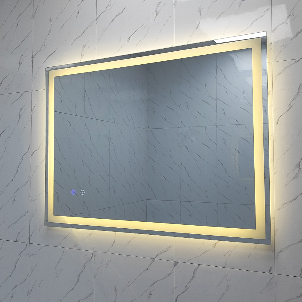 Зеркало для ванной 60*80 см LED подсветка антизапотевание прямоугольное KN-1047A60/80 KNOIS