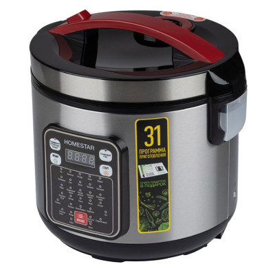 Мультиварка 5 л 900 Вт 31 программ чаша антипригарная дисплей HS-2031 HomeStar