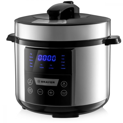Мультиварка-скороварка 5 л 900 Вт 12 программ Brayer